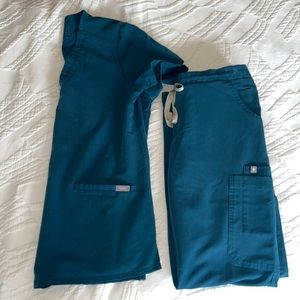 Figs Teal Scrubs